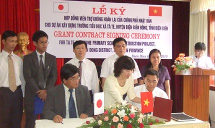 Japan unterstützt Vietnam beim Bau von Schulen