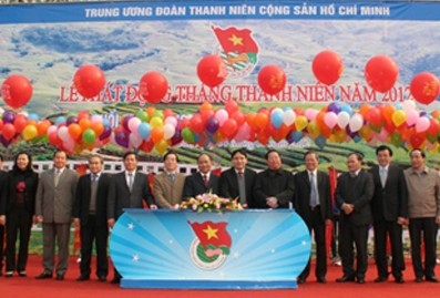 Der vietnamesische Jugendverband startet den Jugendmonat 