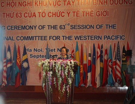 Eröffnung der Westpazifik-Konferenz der WHO