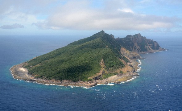 Die Welt im Jahr 2012 ist heiß mit Inselstreit