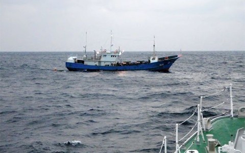Japan setzt chinesisches Fischerboot fest