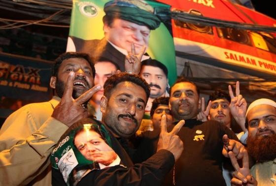Wahlen in Pakistan: Partei von Ex-Regierungschef Sharif vorn