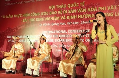 Veranstaltungen während des Erbefestivals in Quang Nam