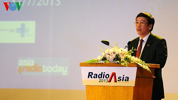 Eröffnung der RadioAsia Konferenz