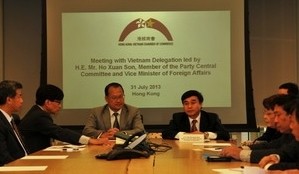 Verstärkung der Kooperation zwischen Vietnam und Hongkong 
