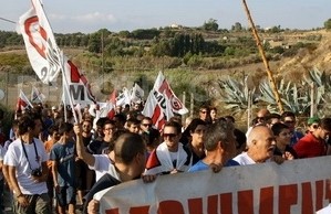 Demonstrationen gegen US-Militärbasis in Italien