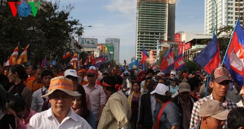 Größte Demonstration in Kambodscha seit den Wahlen