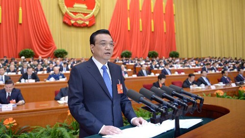 Eröffnung der chinesischen Parlamentssitzung