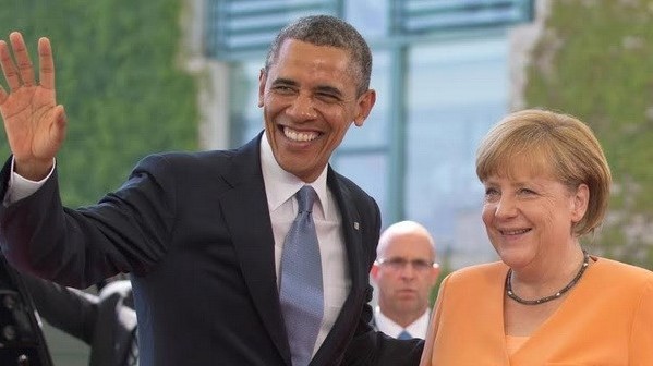 Angela Merkel wird mit Obama über die Ukraine-Krise und TTIP diskutieren