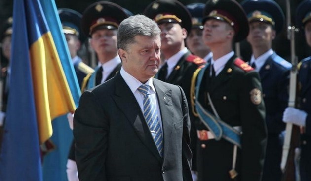 Der neue ukrainische Präsident Proroschenko ist vereidigt worden