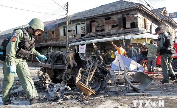 Drei Tote bei Bombenanschlag in Thailand