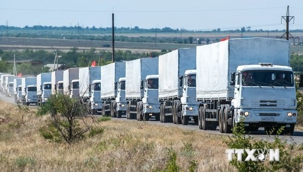 Russland und die Ukraine einigen sich auf Kontrolle der Hilfskonvoi