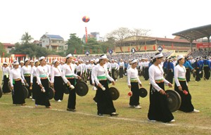 Das Musikinstrument Gong im Leben der Muong