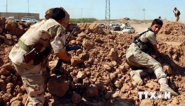 Kurdische Kämpfer aus dem Irak zum Einsatz gegen IS in Syrien