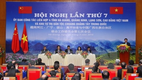 Vier Grenzprovinzen Vietnams verstärken die Zusammenarbeit mit dem autonomen Gebiet Zhuang in China