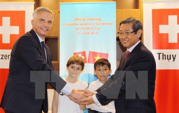 Eröffnung des schweizerischen Generalkonsulats in Ho-Chi-Minh-Stadt