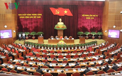 Eröffnung der Sitzung des KP-Zentralkomitees