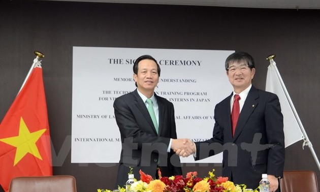Das Arbeitsministerium treibt Zusammenarbeit im Arbeitsbereich mit Japan voran