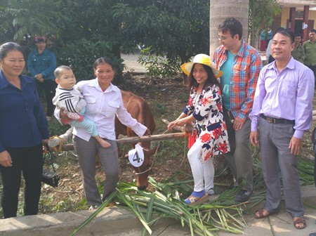 Der Verein Mang Non-Bambussprossen unterstützt Bauern in der Gemeinde Yen Lap in Phu Tho