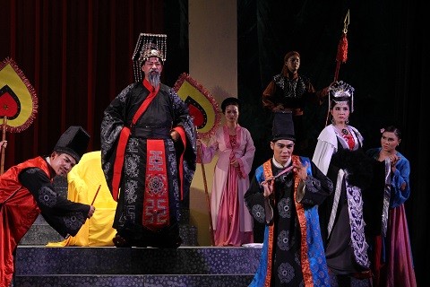 Vorführung des Cheo-Theaters Hanoi in Europa