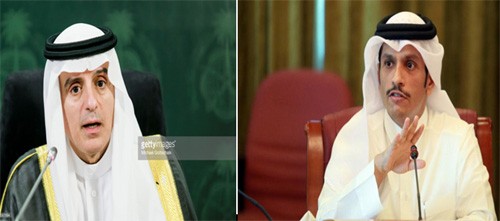 Außenminister von Katar und Saudi-Arabien treffen zum ersten Mal nach Ausbruch Katar-Krise