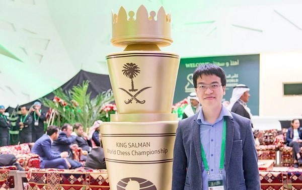 Der vietnamesische Schachspieler Le Quang Liem steht an der 23. Stelle der Weltrangliste