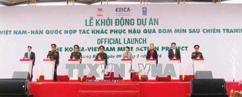 Vietnam und Südkorea kooperieren bei dem Aufräumen der Blindgänger