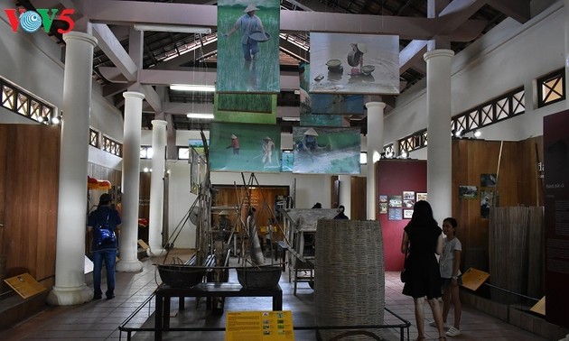 Ausstellungshaus für Mittel der Feldarbeit Thanh Toan in der Provinz Thua Thien Hue