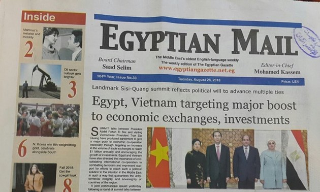 Ägypten will die Zusammenarbeit mit Vietnam verstärken 