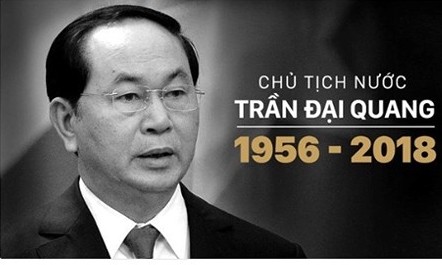 Der Tod des Staatspräsidenten Tran Dai Quang steht in den Schlagzeilen der internationalen Medien