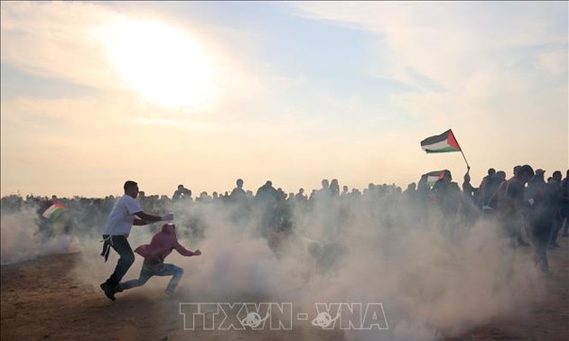 Die Spannung im Gazastreifen eskaliert 