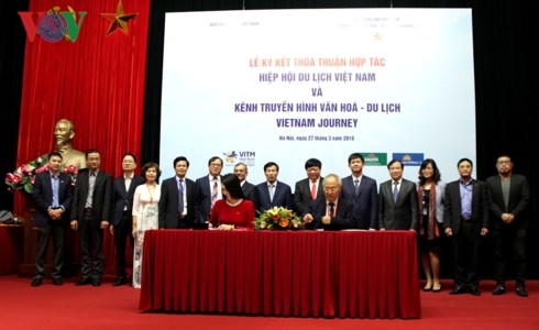 Der VOV-Reisekanal Vietnam Journey vereinbart Zusammenarbeit mit dem Tourismus-Verband