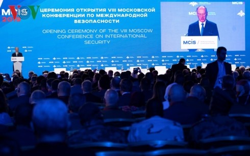 Eröffnung der Moskauer-Konferenz zur internationalen Sicherheit 