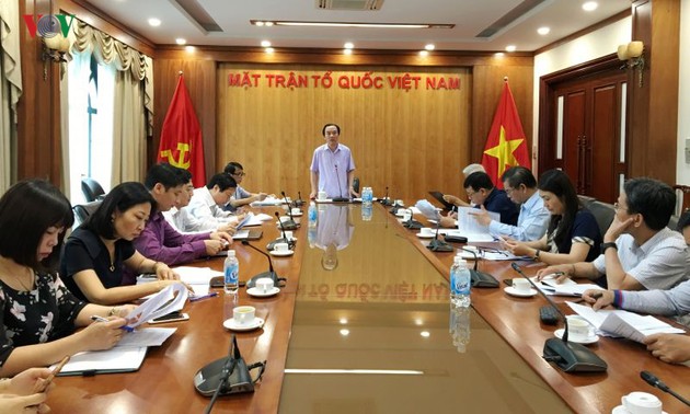 Vaterländische Front Vietnams verstärkt die Korruptionsbekämpfung