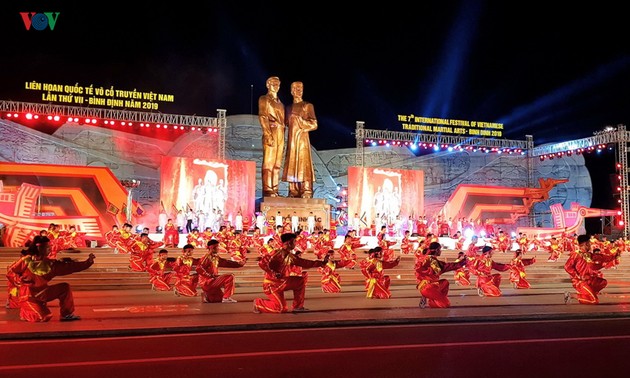Eröffnung des Festivals des traditionellen vietnamesischen Kungfus in Quy Nhon