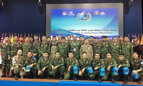Vietnam nimmt an dem Militärtraining für den Frieden in Indonesien teil