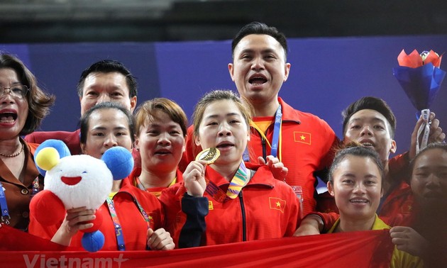 Vietnam gewinnt weitere Goldmedaillen an letzten Tagen bei Südostasien-Spielen 