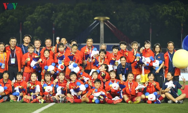 Die vietnamesische Fußballmannschaft der Frauen und ihr Erfolg bei den Südostasien-Spielen