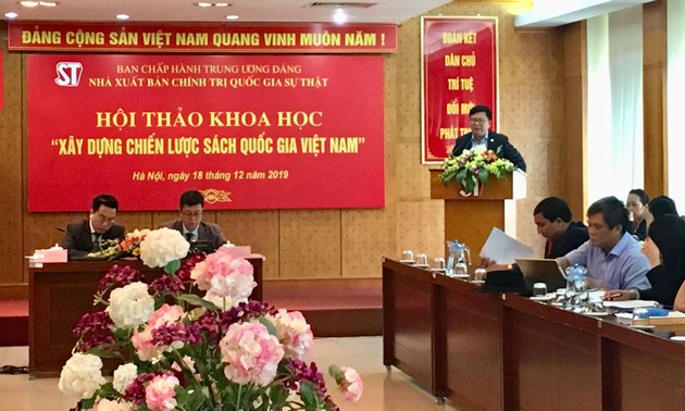 Seminar über die Ausarbeitung der Nationalstrategie für Bücher in Hanoi