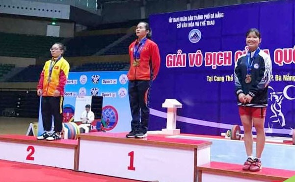 Hanoi steht an erster Stelle bei der Nationalmeisterschaft im Gewichtheben