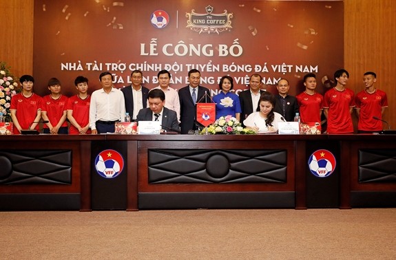 Die vietnamesische Fußballnationalmannschaft hat einen neuen Sponsor