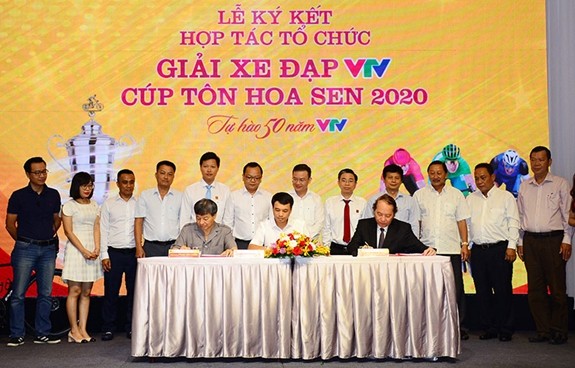 Zehn Mannschaften werden sich am Radrennen VTV Ton Hoa Sen-Pokal 2020 beteiligen
