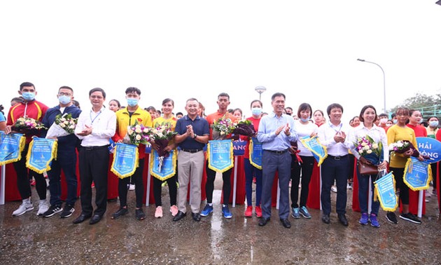 Eröffnung der Nationalmeisterschaft für Rudern und Kanu 2020