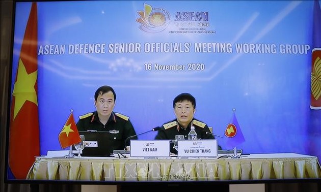 Video-Konferenz der Verteidigungspolitiker der ASEAN