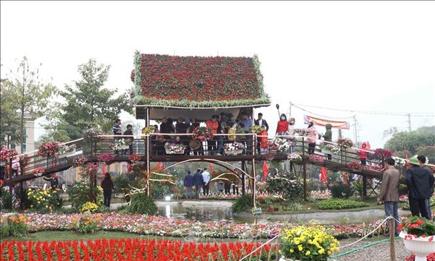 Fest im größten Blumenanbaugebiet in Nordvietnam