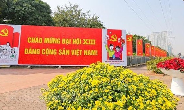 Glückwunschtelegramme zum 13. Parteitag Vietnams 