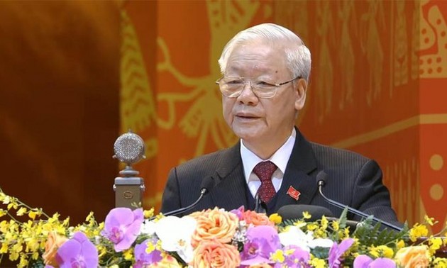 Parteileiter und internationale Freunde gratulieren KPV-Generalsekretär, Staatspräsident Nguyen Phu Trong