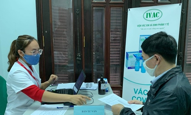 Test des zweiten Covid-19-Impfstoffs Vietnams