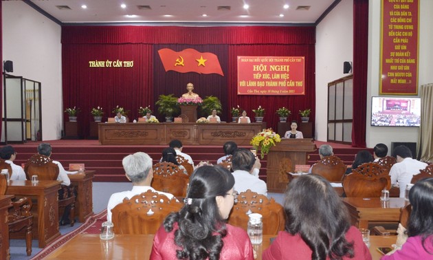 Parlamentspräsidentin: Aufbau von Can Tho zum Zentralstadt im Mekong-Delta