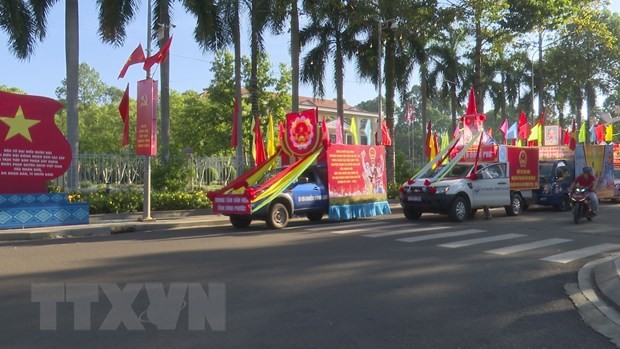 Bilderausstellung über die Wahlen in der Provinz Binh Phuoc